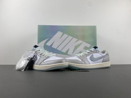 Air Jordan 1 Retro Low "White and Gray" (HF3144-100)