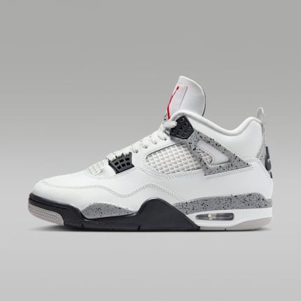 Air Jordan 4 Retro 'White Cement' Men's Shoes